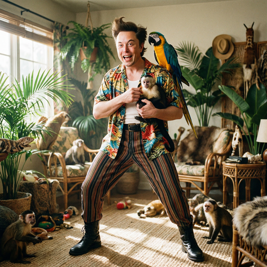 Elon's Multiverse 00057 - Elon Musk as Ace Ventura